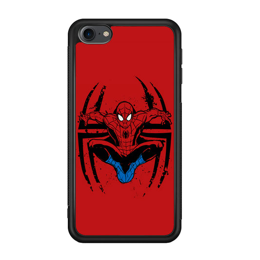 Spiderman Jump And Logo iPod Touch 6 Case