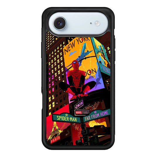 Spiderman Landscape of Night Town iPhone 17 Air Case