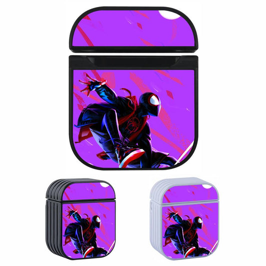 Spiderman Moon Lighting Apple Airpods Case