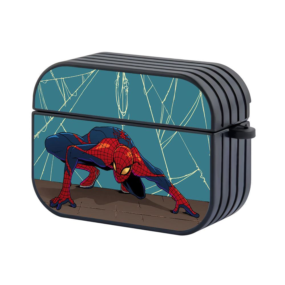 Spiderman Observe The Enemy Apple Airpods Pro Case Black