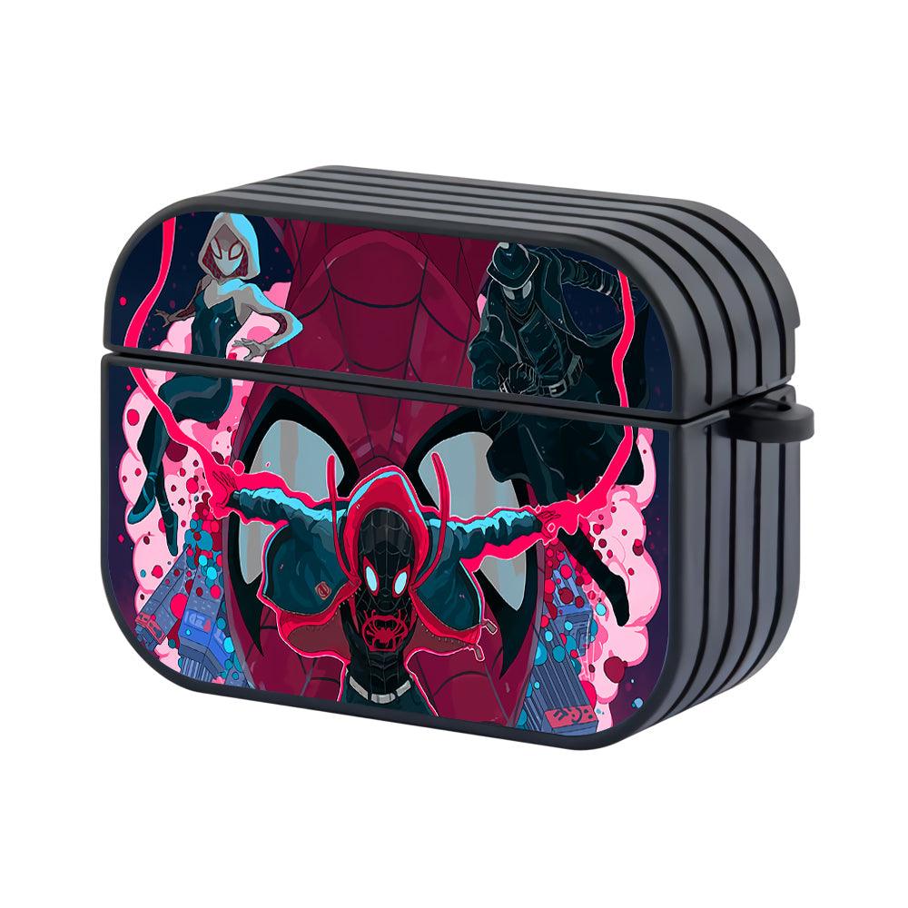 Spiderman Storm from The Multi Universe Apple Airpods Pro Case Black