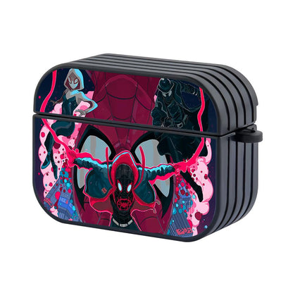 Spiderman Storm from The Multi Universe Apple Airpods Pro 2 Case Black