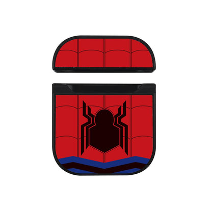 Spiderman Suit on Duty Apple Airpods Case Black
