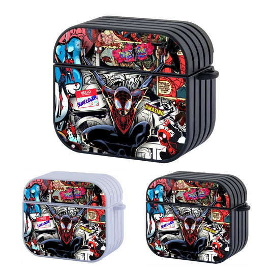 Spiderman The Amazing Comic Fan Art Apple Airpods 4 Case