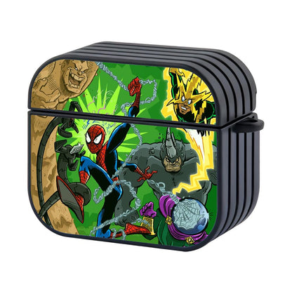 Spiderman The Next Level Enemies Apple Airpods 4 Case Black