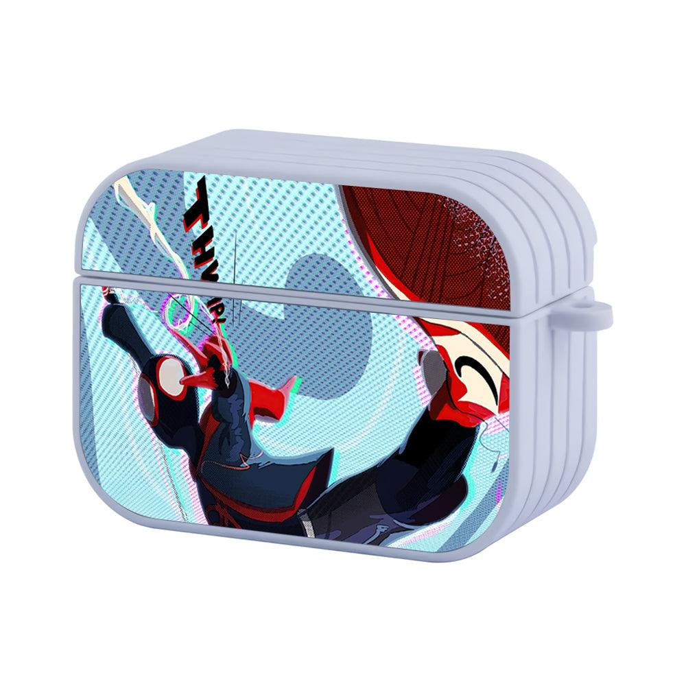 Spiderman Throwing The Nets Apple Airpods Pro Case White