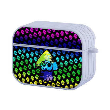 Splatoon Squid Colorful Apple Airpods Pro Case White