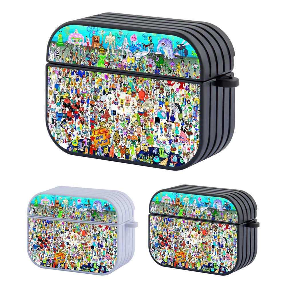 SpongeBob Bikini Bottom's Full Characters Apple Airpods Pro Case