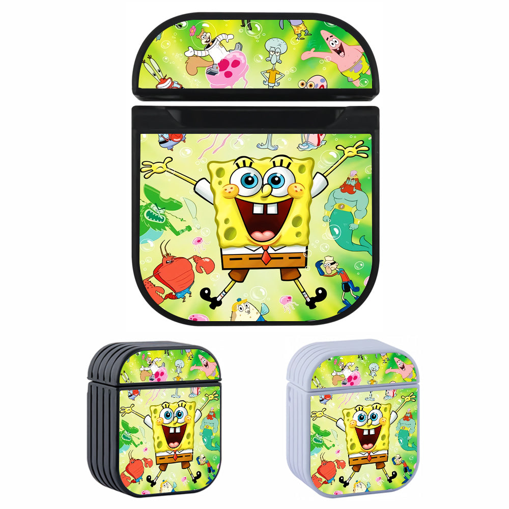Spongebob All Character Apple Airpods Case