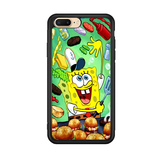 Spongebob Chef job iPhone 8 Plus Case