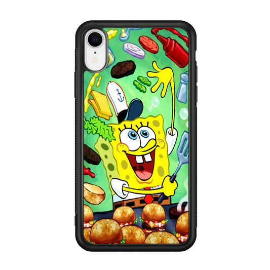 Spongebob Chef job iPhone XR Case