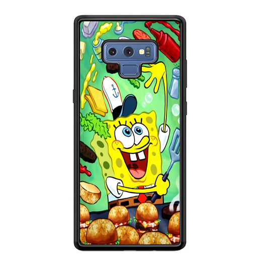 Spongebob Chef job Samsung Galaxy Note 9 Case