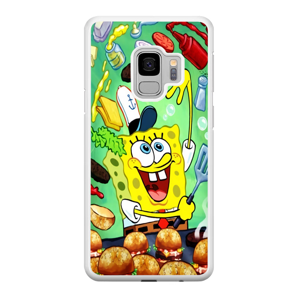 Spongebob Chef job Samsung Galaxy S9 Case