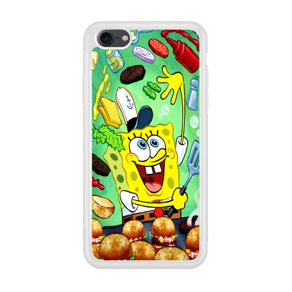 Spongebob Chef job iPhone 8 Case