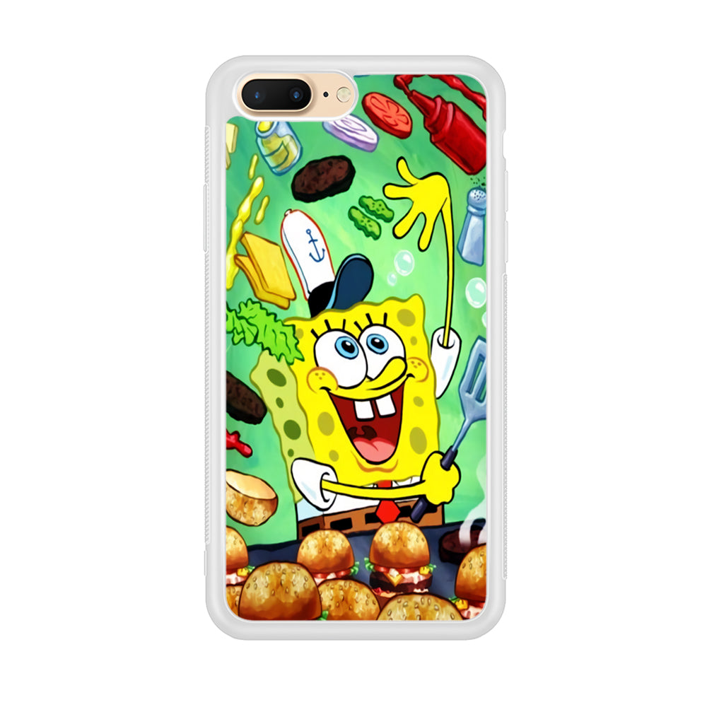 Spongebob Chef job iPhone 8 Plus Case