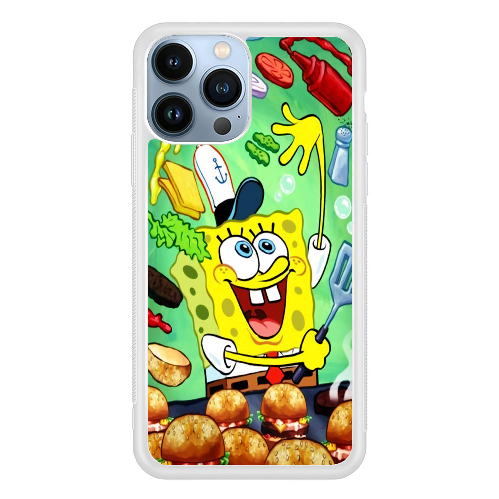 Spongebob Chef job iPhone 13 Pro Max Case