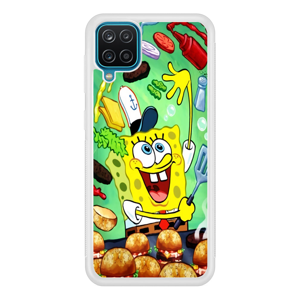 Spongebob Chef job Samsung Galaxy A12 Case