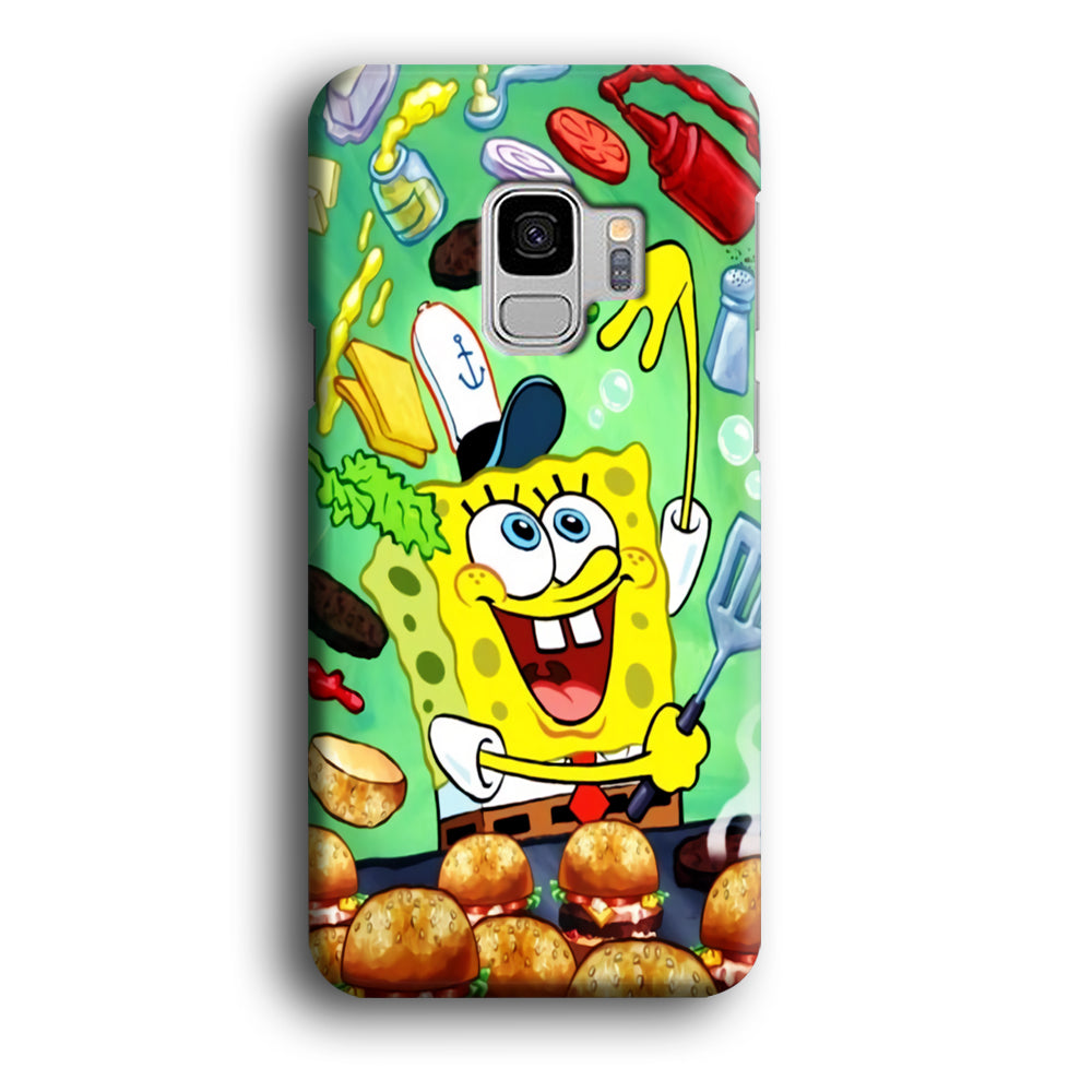 Spongebob Chef job Samsung Galaxy S9 Case