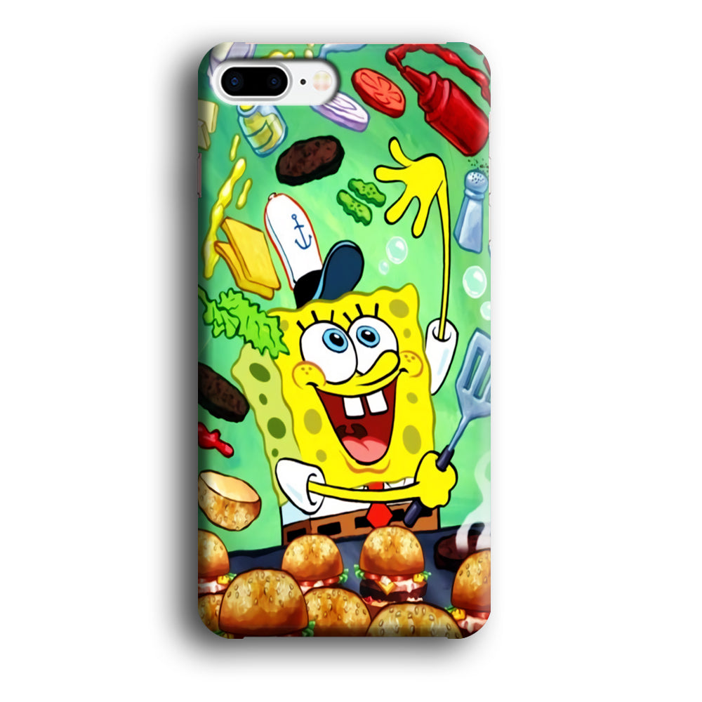 Spongebob Chef job iPhone 8 Plus Case