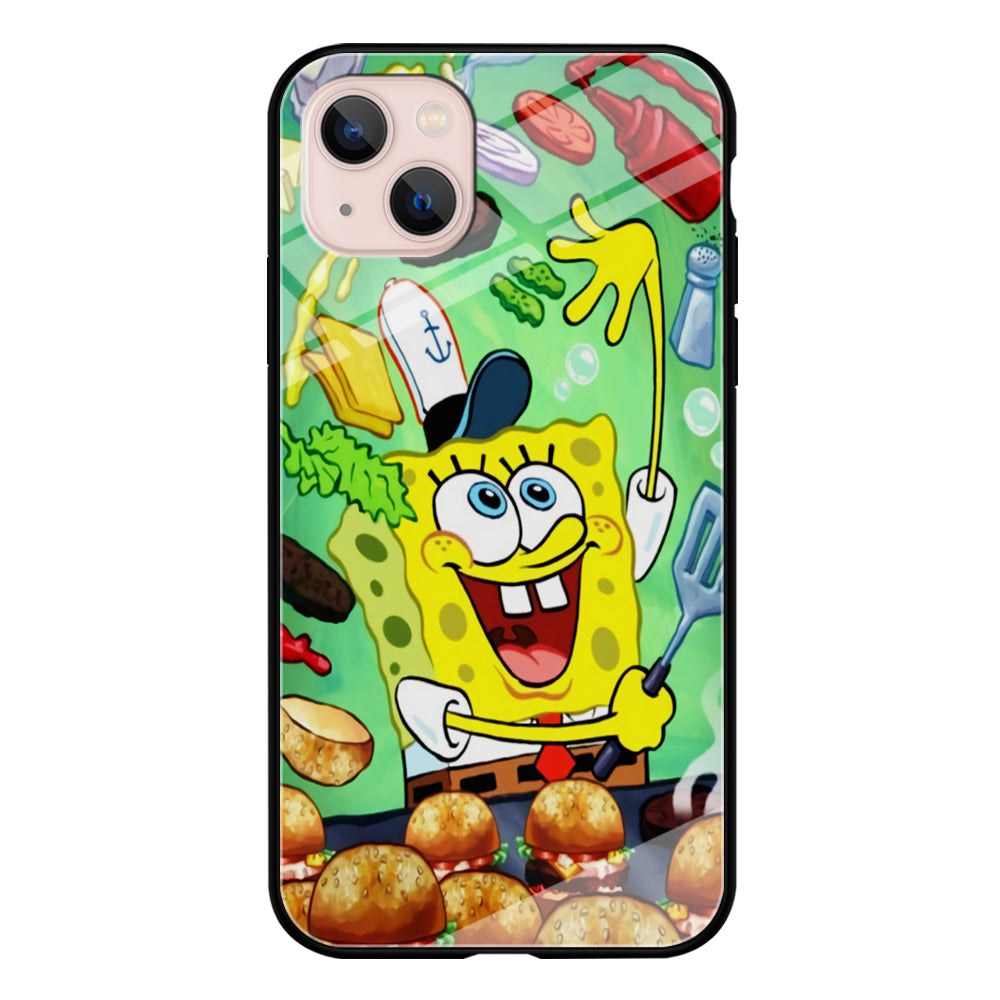 Spongebob Chef job iPhone 13 Case