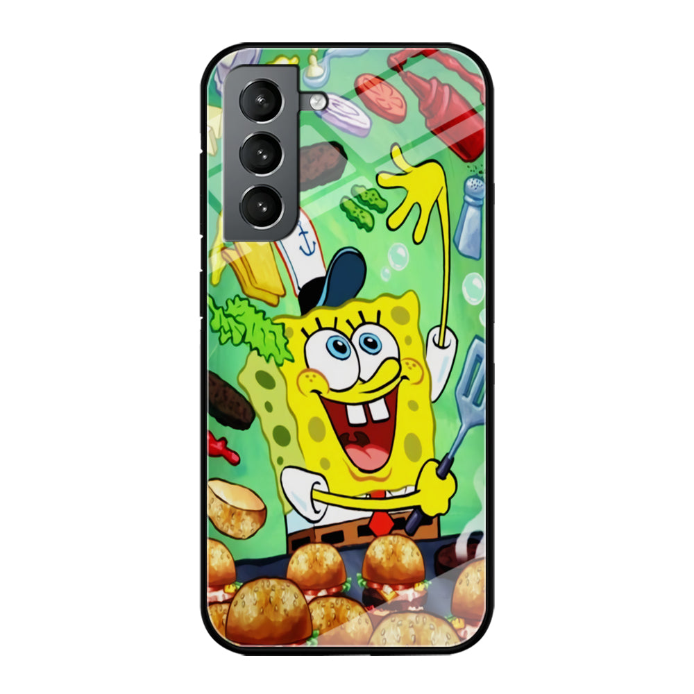 Spongebob Chef job Samsung Galaxy S21 Case