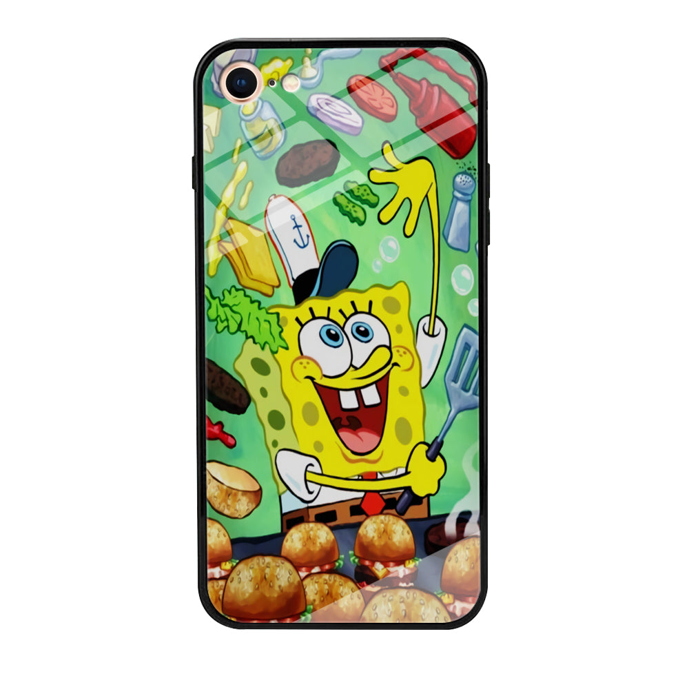 Spongebob Chef job iPhone 7 Case