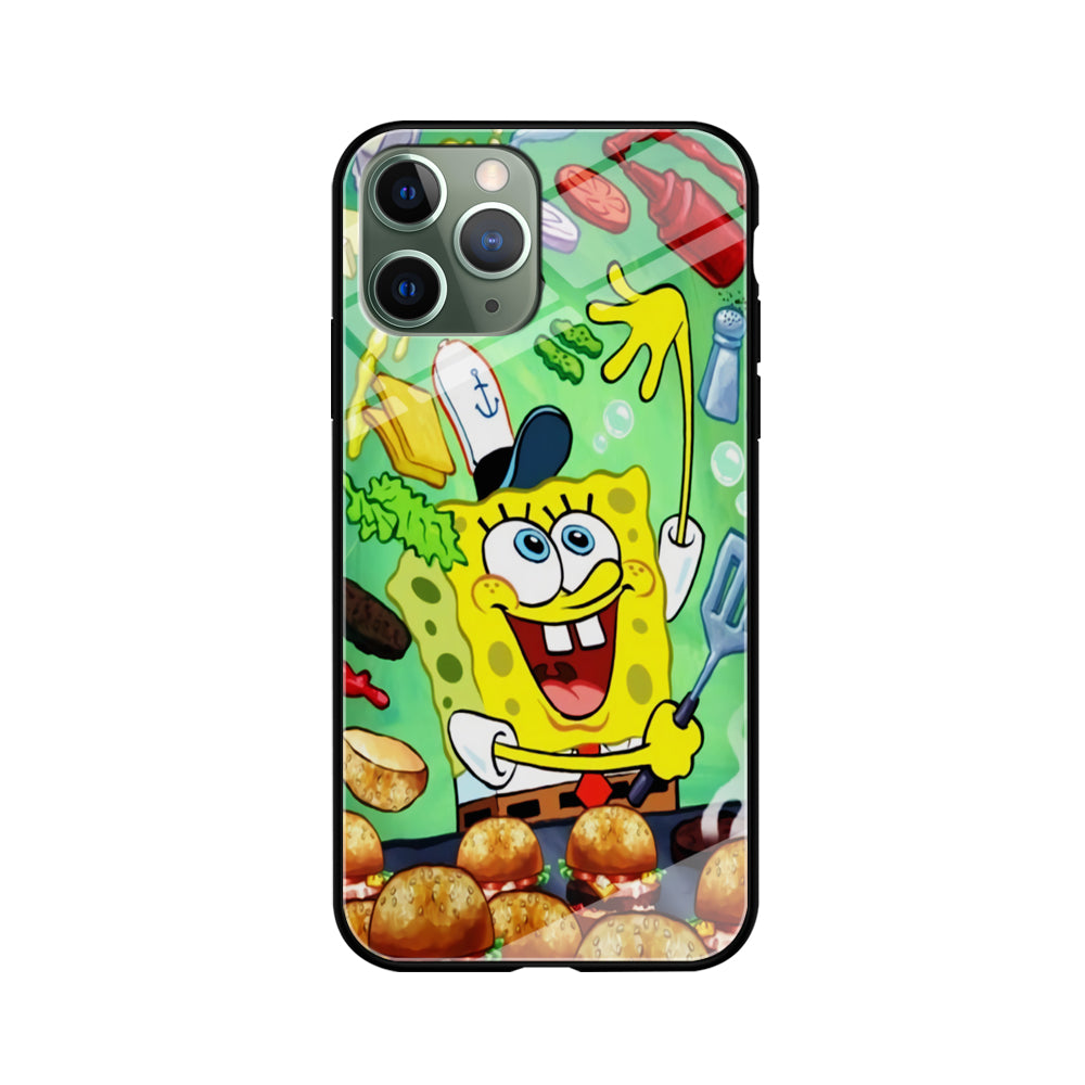 Spongebob Chef job iPhone 11 Pro Case