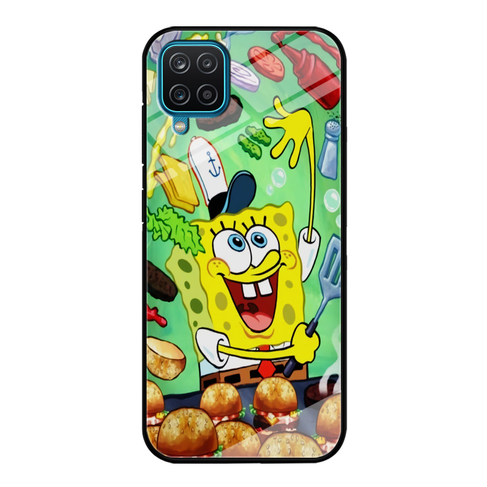 Spongebob Chef job Samsung Galaxy A12 Case