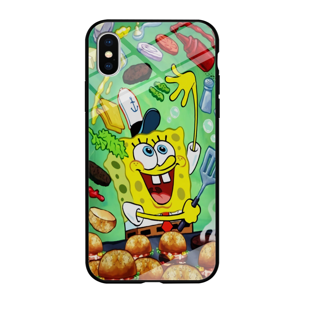 Spongebob Chef job iPhone XS Case