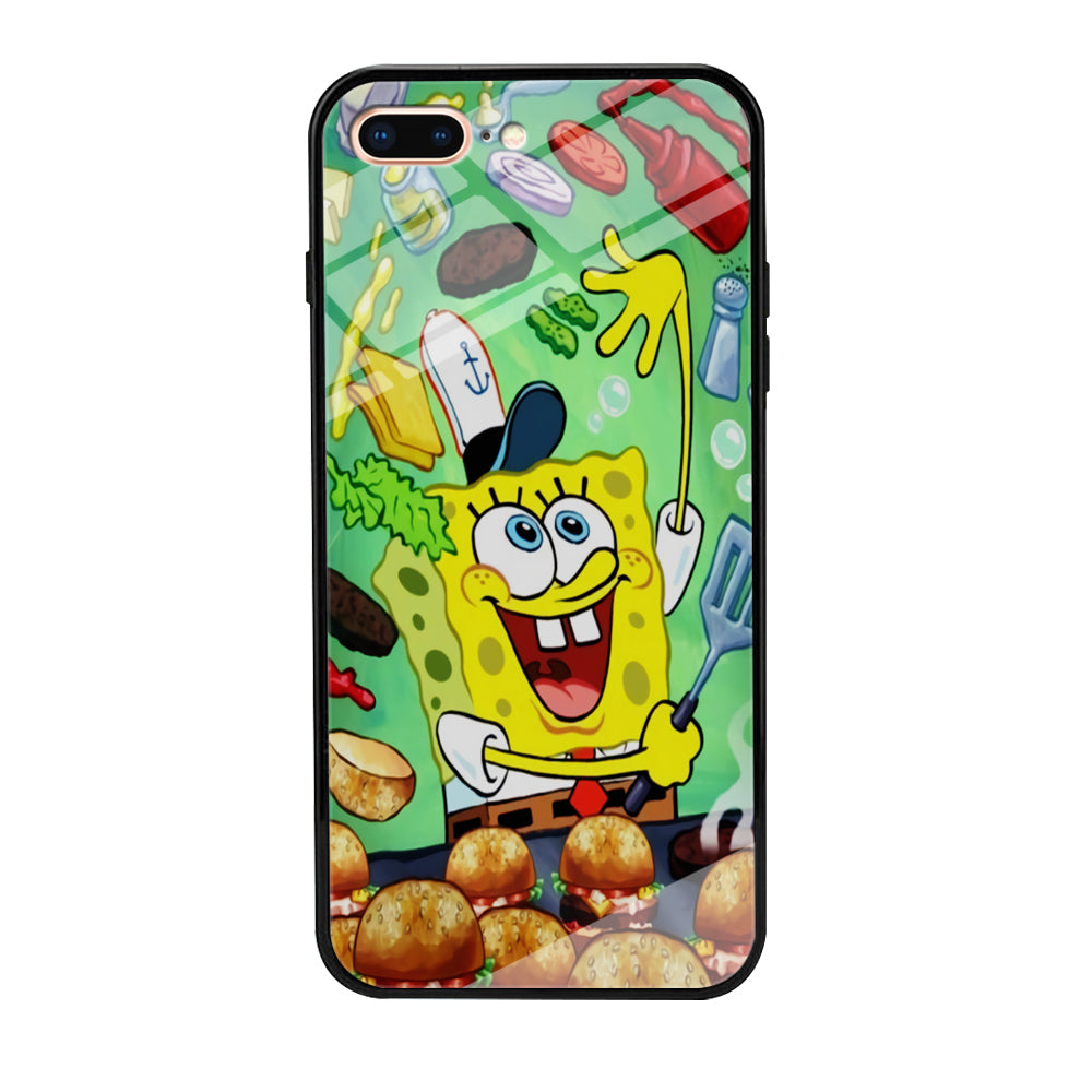 Spongebob Chef job iPhone 8 Plus Case