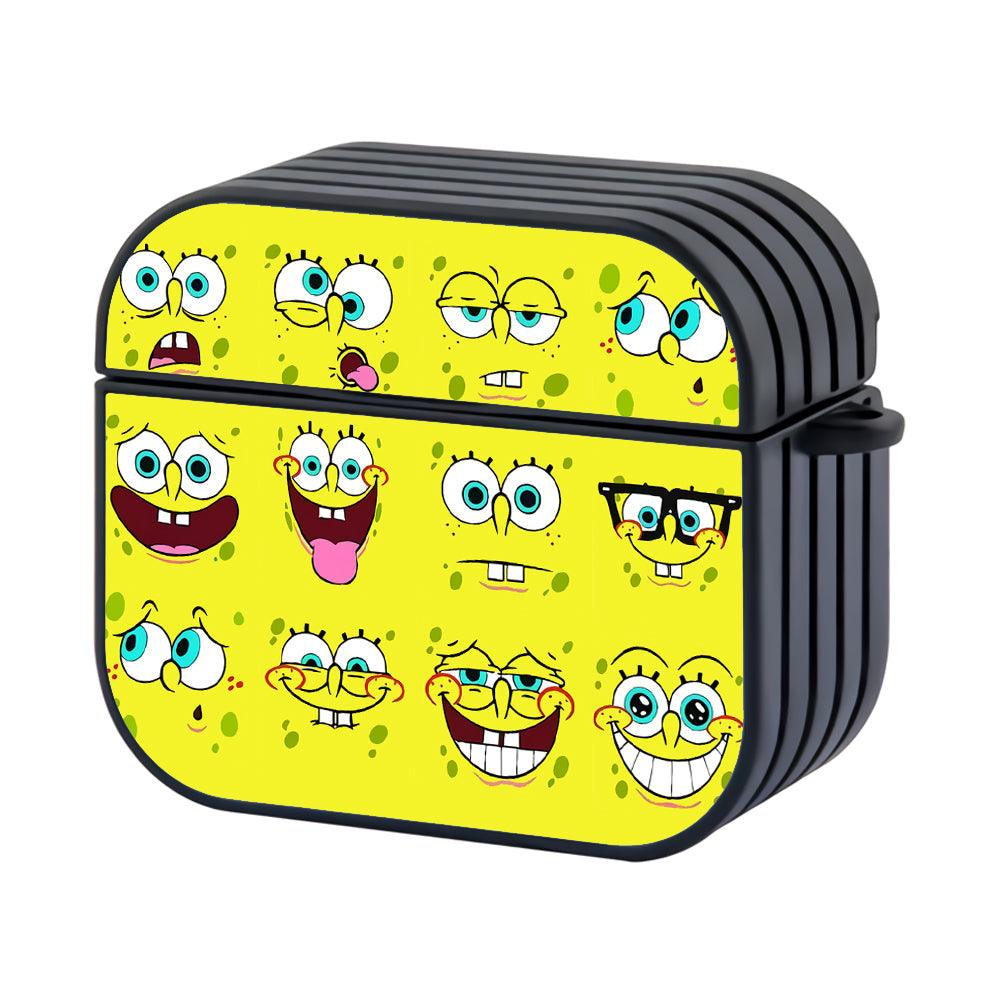 Spongebob Face of The Season Apple Airpods 4 Case Black