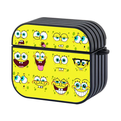 Spongebob Face of The Season Apple Airpods 4 Case Black