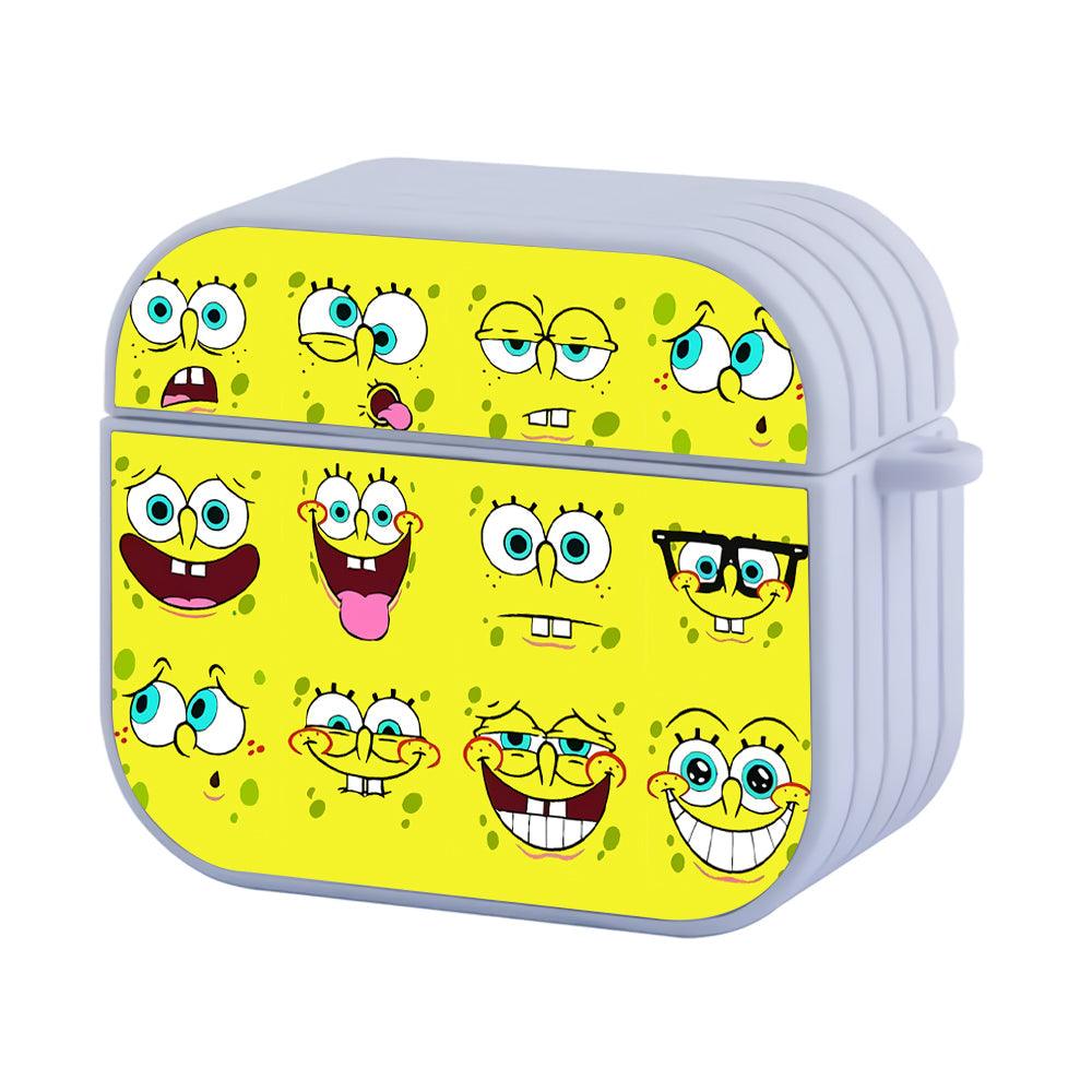 Spongebob Face of The Season Apple Airpods 4 Case White