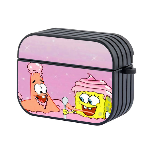 Spongebob Patrick Ice Cream Dessert Apple AirPods Pro Case