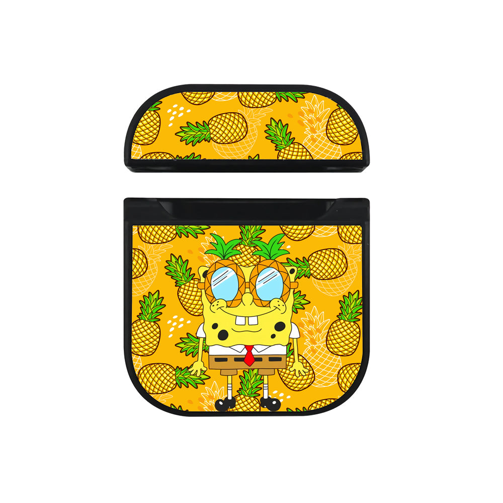 Spongebob Pineapple Apple Airpods Case Black