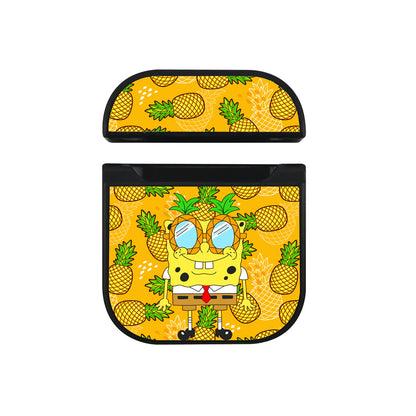 Spongebob Pineapple Apple Airpods Case Black