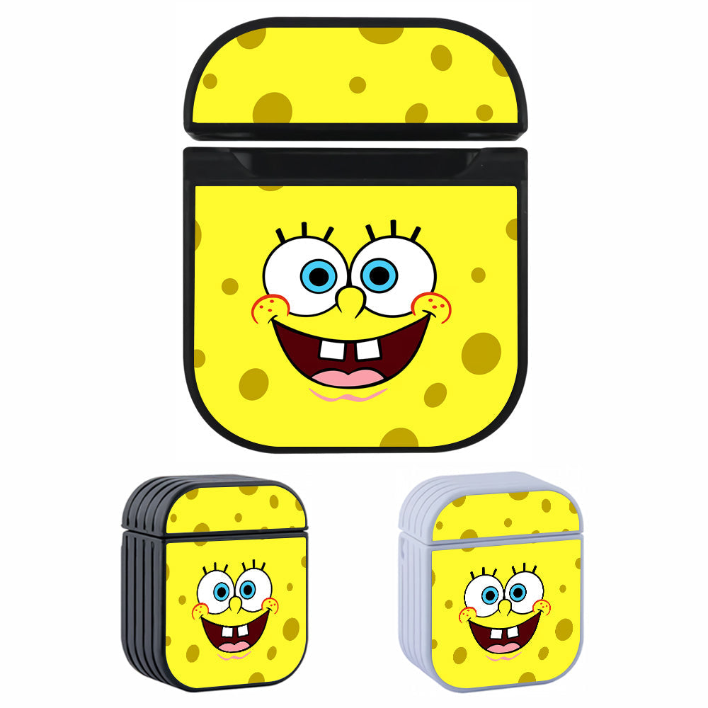 Spongebob Squarepants Smiling Face Apple Airpods Case