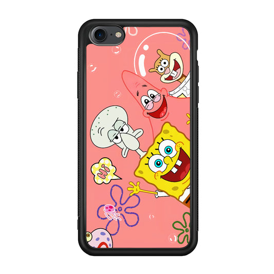 Spongebob With Best Best Friends iPhone 8 Case