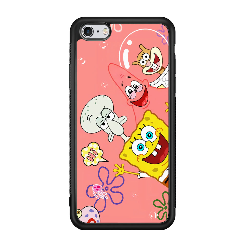 Spongebob With Best Best Friends iPhone 6 | 6s Case