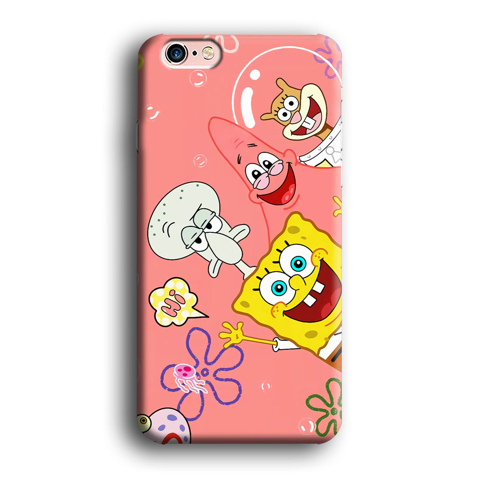 Spongebob With Best Best Friends iPhone 6 Plus | 6s Plus Case