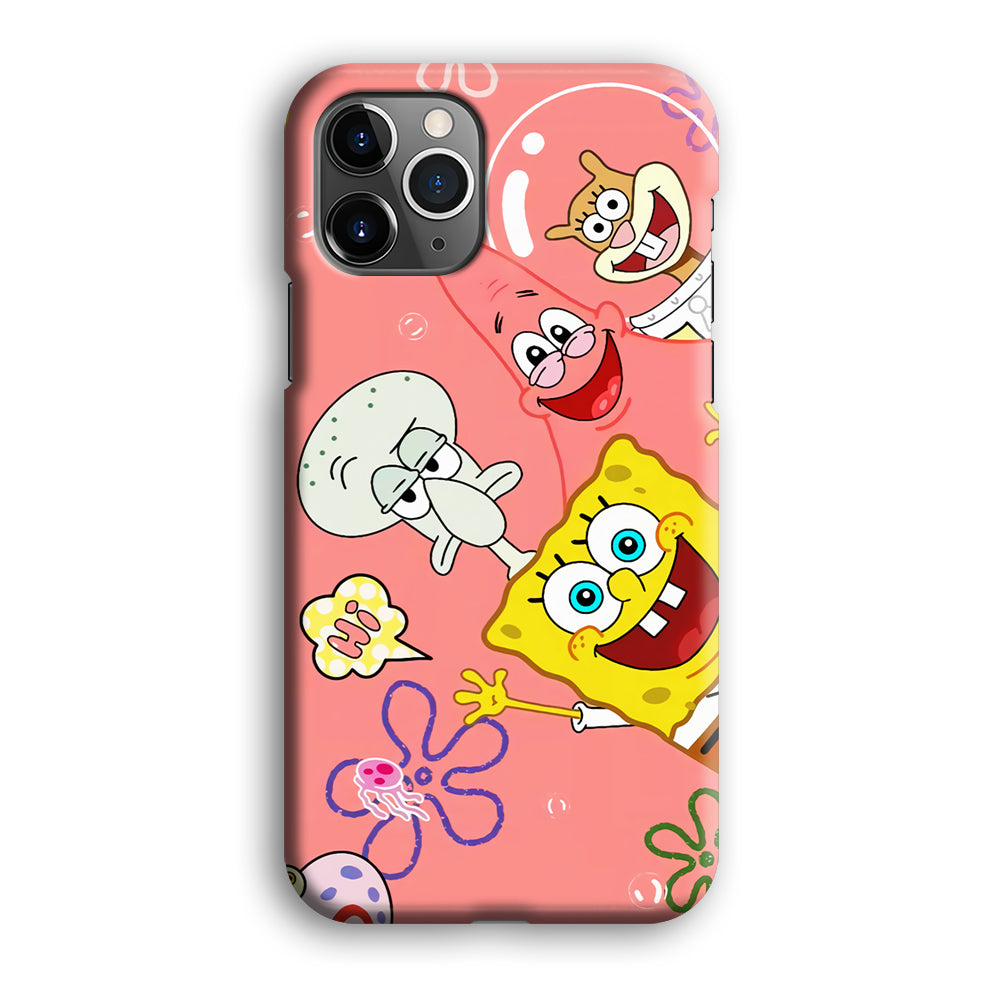 Spongebob With Best Best Friends iPhone 12 Pro Max Case