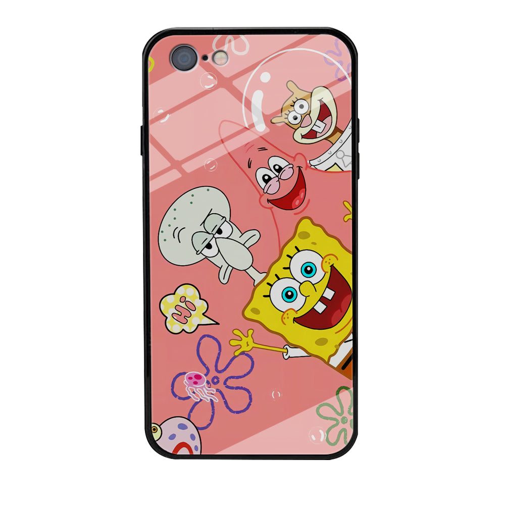 Spongebob With Best Best Friends iPhone 6 | 6s Case