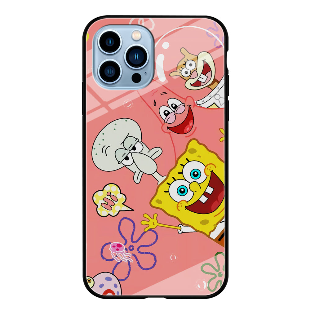 Spongebob With Best Best Friends iPhone 13 Pro Max Case