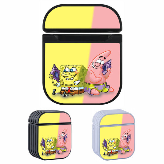 Spongebob and Patrick Best Friend Apple Airpods Case