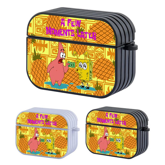 Spongebob and Patrick Fake Ghost Apple Airpods Pro Case