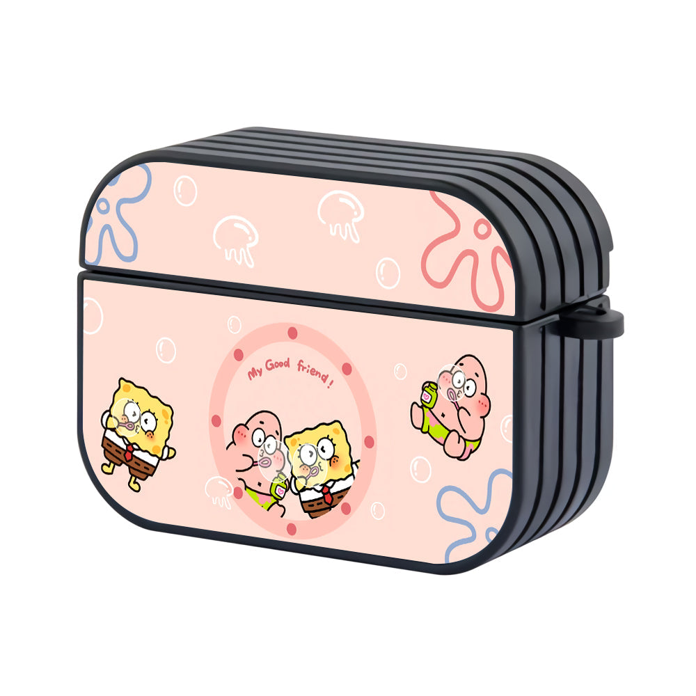 Spongebob is Good Friend Apple AirPods Pro Case