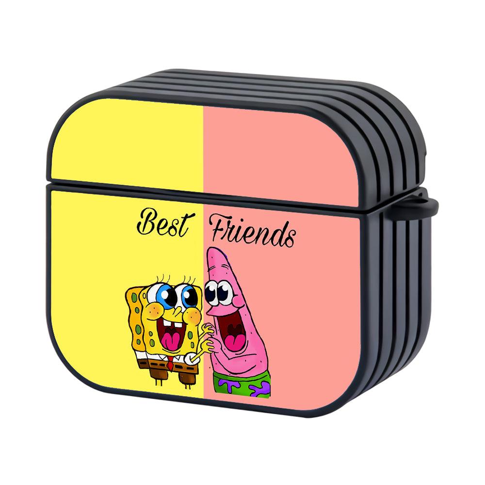 Spongebobs Patrick Best Friends Cartoon Apple Airpods 4 Case Black