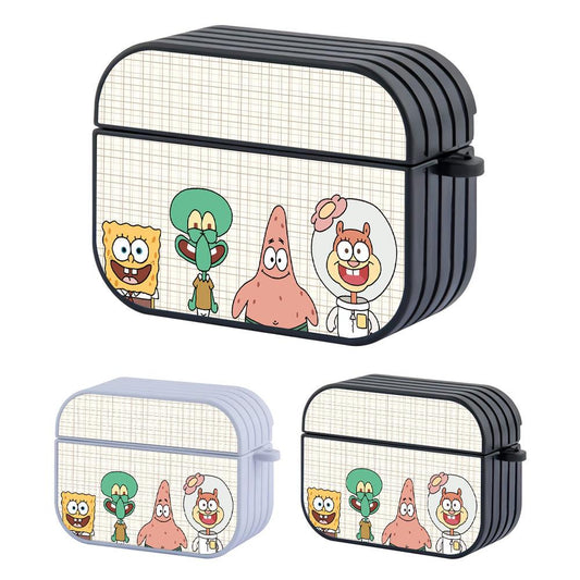 Spongebobs Smile from Deep Sea Apple Airpods Pro Case
