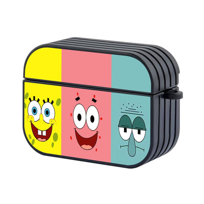 Spongebobs The Neighbour Smile Apple Airpods Pro Case Black