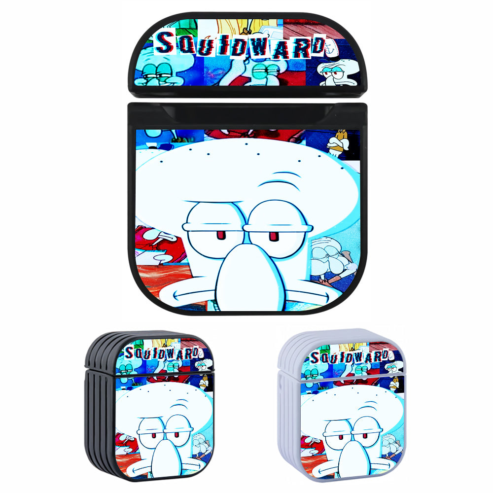 Squidward Collage Apple Airpods Case